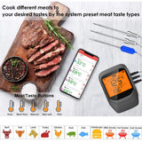 AidMax PRO07 High Precision Electronic Kitchen Thermometer Household Digital Bluetooth Lcd Food Beef Meat Thermometer Backlit