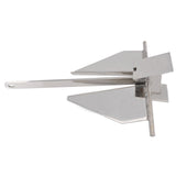 Marine Grade 316 Stainless Steel 2KG Fluke/Danforth Style Traditional Standard Boat Anchor Polished