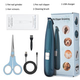 Dog Clippers Professional Pet Foot Hair Trimmer Dog Grooming Hairdresser Dog Shear Butt Ear Eyes Hair Cutter Rechargeable