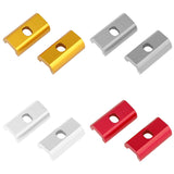 Dropship-2PCS Aluminum Alloy Lightweight Hinge Clamp Plate Set with Magnet C Buckle for Brompton Bicycle,Bicycle Parts