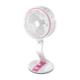 Solar/USB Desk Adjustable Folding Fan With LED Light Charging Multifunction Mini Portable Solar Panel Desktop Emergency Lamp