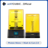 ANYCUBIC 3D Printer Photon Mono UV Light Hardening LCD Resin 3D Printer with 50mm/h Fast Printing Speed, Print Size 130x82x165mm
