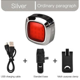 5 Modes Smart Brake Sensor Bicycle LED Taillight Bike Rear Night Light Lantern Bicycle Lights Bicycle Accessories