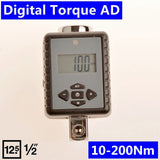 Pro Digital Torque Wrench 1/2" 2-200Nm Adjustable Electronic Bicycle Car Spanner Repair Tool Mechanical Workshop Tools