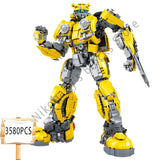 3580PCS Bumblebee Deformed Robot Building Blocks DIY Children Christmas Gifts MOC Bricks Toys Autobot Mecha Model Deformed