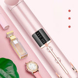 Cordless Mini Hair Straightener Curler Fast Warm-up Thermal Hair Flat Irons Negative Ion Straighting Styling Tool USB Charging