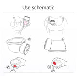New LCD Electric Wearable Breast Pump Automatic Hands-free Silent USB Rechargeable Milk Extractor Baby Breastfeeding Bottle
