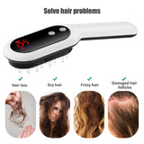Electric Massage Comb Anti-hair Loss Meridian Head Massager Phototherapy Hair Care Comb Color Light Hairdressing Massage Brush