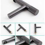 Basin Faucet Copper Sink Taps Hot And Cold Water Wash Basin Mixer Taps For Kitchen Bathroom Bar Sink
