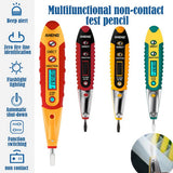Digital Test Pencil AC DC Tester Electrical LCD Display Voltage Detector Test Pen Intelligent Induction Circuit Detection