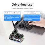 Usb Custom Keyboard Volume Button Knob Programming Macro Gaming Wireless Mechanical Keyboard Multifunctional Controller