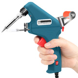 60W Electronic Welding Torch Kit Internal Heat Helping Hand Soldering Iron Set Automatic Tin Feeding Machine Power Repair Tools
