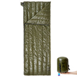 MT Ultralight Down Sleeping Bag 41-68 Degree F 400 Fill Power 3 Seasons - 1.5lbs Compact Portable Waterproof Camping