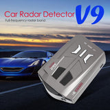 V9 Car radar Detector English Russian Auto Vehicle Speed Voice Alert Warning Speed Control X K Ka Band Auto Accessories