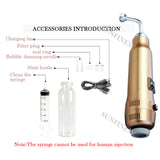 High Quality Magic Oxygen Bubble Beauty Instrument Cleansing Facial Mites Activate Cells Skin Rejuvenation Management Sterilize