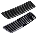 Upper Grill Vent Trim 2218800305 Black Hood Air Vent Grille Cover Fit for Mercedes S550 07-13