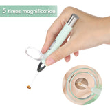 3Pcs Luminous Earpick Set LED Light Luminous Ear Spoon Rechargeable Ear Wax Removal Curette Picker Ear Cleaner Ear Cleaning Care
