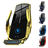 Car Wireless Charger, Fast Charging Car Phone Holder Universal All Mobile Phones Wireless Charger