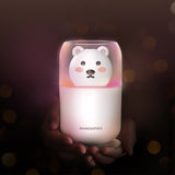Cute Bear Humidificador Portable Air Humidifier Night Light USB Humidifier USB Colorful Humidifier Desktop Humidifier Purifier