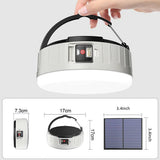 USB Solar Camping Light With Remote Control Hanging Waterproof Tent Light Outdoor Lamp For Camping Hiking Emergency Outdoor Tool
