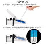 Beer Refractometer Brix 32% Wort ATC For Refractometer Beer Handheld Tool Hydrometer Concentration Spirits Test Refractometer