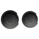 2 Pieces Guitar Sound Hole Cover Rubber Feedback Buffer Halt Soundhole Cover for 38/39/41/42 Inch Acoustic Guitar