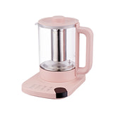 220V/800W Health Pot Office Home Multi-functional Small Glass Electric Kettle Integrated Heat Preservation Flower Tea Pot  1.8L
