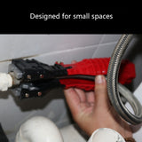 18 in 1 Foldable Water Pipe Wrench Double End Basin Bottom Pliers Sleeve Bathroom Faucet Sink Repair Tool