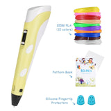 Original DIY 3D PenSafe and environmentally friendly 3D Pen With 1.75mm PLA Filament Creative Toy Birthday Gift Souptoys