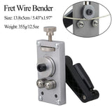 New Guitar Luthier Tool Zinc Alloy Fret Bender Luthier Tool 13.8X5 cm for Guitar Bass Fret Wire Bending