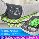 Sphygmomanometer Blood Pressure Automatic LCD Screen Arm Automatic  Wrist Medical Equipment Portable Heart Rate Pulse