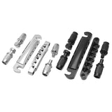 Electric Guitar Bridge and Tailpiece Set Electric Guitar Replacement Parts Bridge Tailpiece Bridge for Les Paul Guitar