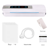 36 Month Warranty  Food Vacuum  Automatic Commercial Household Sealer Packaging Machine 10 Bags  Cutter Free