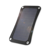 10W 5V Solar Panel Portable Sunpower Solar Cells USB Mobile Phone Photovoltaic Charging Power Bank With Suckers and Carabiner