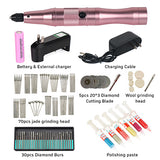 Mini Drill Wireless Electric Nail Drill Machine Hand-held Engraving Pen Mini Dremel For Metal Glass Ceramic Plastic