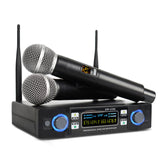 Professional Digital Frequency Modulation U-Segment Wireless One For Two Frequency Conversion Microphone Performance Home KTV