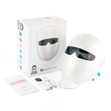 7 Colors Light LED Facial Mask with Remote Control Skin Rejuvenation LED Mask Phototherapy Face Care Beauty Anti Acne Whitening
