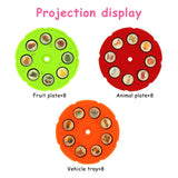 Kid Led Projector Art Drawing Table Toys Child Smart Painting Board Desk Baby Educational Learning Paint Tools Montessori Toys