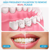 Waterpulse V600 Oral Irrigator 5pcs Tips Dental Water Flosser Electric Cleaner 700ml Oral Hygiene Dental Flosser Water Flossing