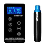 Original HUMMINGBIRD BRONC Professional Tattoo Rotary Pen Machine Power Kit Set For Cartridge Needle Tattoo Body Art