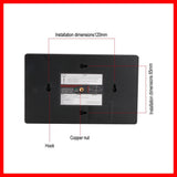 Digital Sound level meter 30~130db large screen display Restaurant Bar Indoor/office/home Wall hanging type noise meter decibel