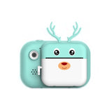 1080P Dual Lens Kid Instant Print Camera Thermal Printing Camera Digital Photo Camera  Child Camera Video Boy's Birthday Gift