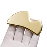 Pure Copper Guasha Board Facial Scraping Massage Tool Acupuncture Therapy Fascia Knife Face SPA Lifting Anti Wrinkle Skin Care