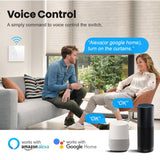 Smart WiFi Touch Switch Smart Home Light Switch AC 100-240V Support Alexa Google Home Smart Life/Tuya Smart APP Remote