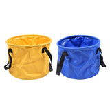 2 Piece PVC Collapsible Fishing Bucket Outdoor Camping Fish Water Bucket 30L