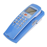 Mini Landline Phone Wall Mounted Telephone Desktop Corded Fixed Phone with Caller ID Display for Home Office Business Hotel Use