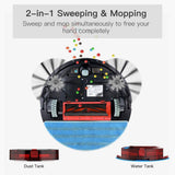 Lefant Robot Vacuum Cleaner Sweep and Wet Mopping 3 in 1 T700 Auto Charging Vacuum Cleaner Mop Wi-Fi/App/Alexa/Remote Control