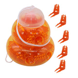 100 Pcs Two-legged bee king cage + 1 pcs Wasp catching cage beekeeping tools set beekeeping equipment Bee tool Combination