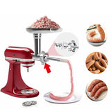 2022 Kitchen Meat Grinders Sausage Stuffer Attachment For Kitchen Aid Stand Mixer Kitchen Appliances Kitchen Dining Bar Parts