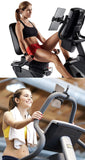 Treadmill Tablet Stand Flexible Buckle Mount Holder Indoor Gym Handlebar on Exercise Bikes Mobile Phone Bracket for iPad iPhone